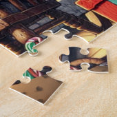 サンタ眠るクリスマス ジグソーパズル (側面)