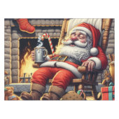 サンタ眠るクリスマス テーブルクロス (正面(横))