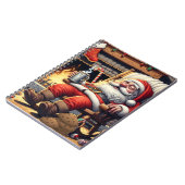 サンタ眠るクリスマス ノートブック (左側)