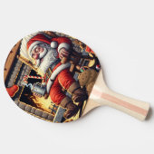 サンタ眠るクリスマス 卓球ラケット (横)