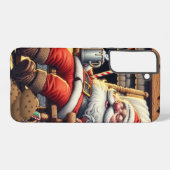 サンタ眠るクリスマス SAMSUNG GALAXYケース (裏面横)