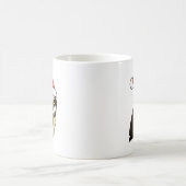 サンタ眼鏡フクロウ モーフィングマグカップ (中央)