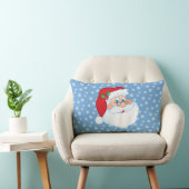 サンタ着用眼鏡枕 ランバークッション (椅子)