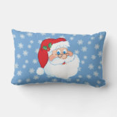 サンタ着用眼鏡枕 ランバークッション (裏面)