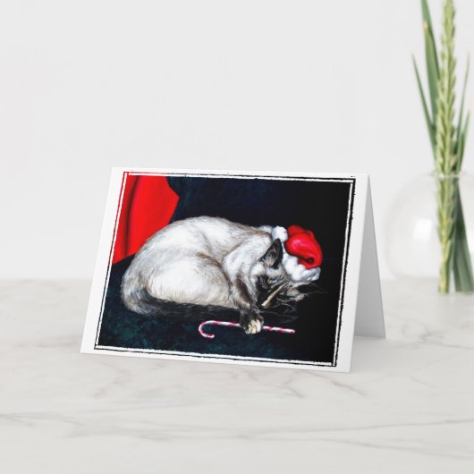 サンタ睡眠の爪 シーズンカード (正面)