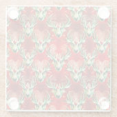 サンタ秘書性トナカイ ガラスコースター (裏面)