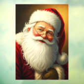 サンタ窓にしがみつく ウィンドウサイン (シート3)