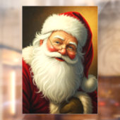 サンタ窓にしがみつく ウィンドウサイン (シート2)