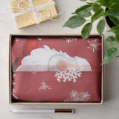 サンタ節クリスマスツリー雪の結晶クリスマス 薄葉紙 (ギフト)