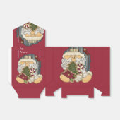サンタ節クリスマスホリデーギフトボックス フェイバーボックス (折り畳みなし)
