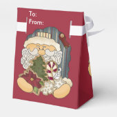 サンタ節クリスマスホリデーギフトボックス フェイバーボックス (裏面サイド)