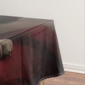 サンタ節クリスマス付きゴールデンレトリバー テーブルクロス (インサイチュ)