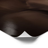 サンタ節クリスマス付きゴールデンレトリバー ポスター (コーナー)