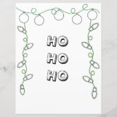 サンタ紙シートからの手紙 (裏面)