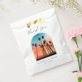 サンタ結婚バーバラさんサンセット写真 フェイバーバッグ (封をした状態)