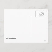 サンタ考えユース吸マおもしろいスはがき シーズンポストカード (裏面)