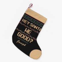 サンタ良い？醜いクリスマスおもしろいのパーソナライズ