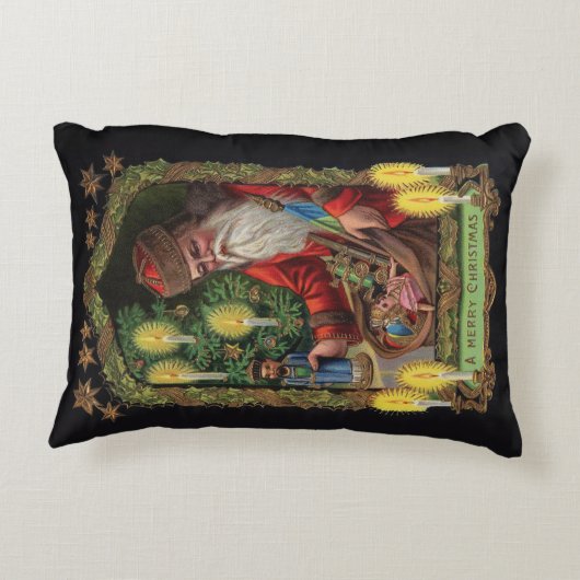 サンタ表現アント枕の向き アクセントクッション (裏面)