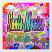 サンタ表現モニカビスタウィンドウ ウィンドウサイン (シート)