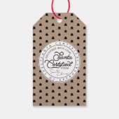 サンタ表現小包の配達 |サンタ認定 ギフトタグ (裏面)