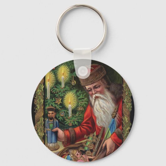 サンタ表現島 キーホルダー (正面)