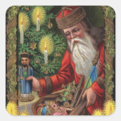 サンタ表現島 スクエアシール (正面)