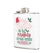 サンタ親愛が彼を求める フラスク (左)