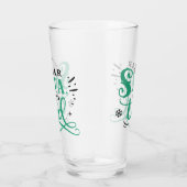 サンタ親愛さん本当に試してみた |おもしろいのユーモア タンブラーグラス (右)