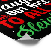 サンタ親愛だいけなが、すべてそりの鐘に優しい ポスター (角)