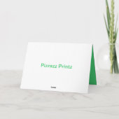 サンタ親愛に全部欲しい シーズンカード (裏面)