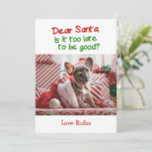サンタ親愛はクリスマスが遅い シーズンカード (スタンド正面)