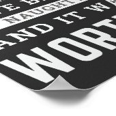 サンタ親愛は私が行ったいけなし、それだけの価値があった ポスター (角)