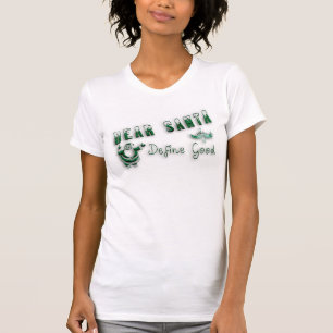 サンタ親愛ウィメンズジャージーTシャツ Tシャツ