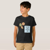 サンタ親愛クッキーおもちゃ持ってきてね Tシャツ (正面フル)