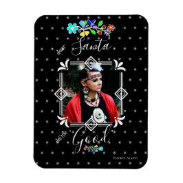 サンタ親愛クリスマスフォト休日の定義 マグネット