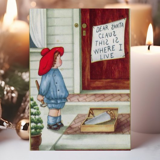 サンタ親愛クロースヴィンテージ シーズンポストカード