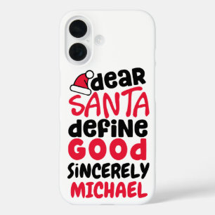 サンタ親愛ディグッドクリスマスデザイン iPhone 16ケース