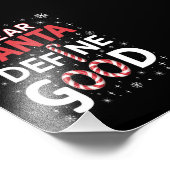 サンタ親愛ディグッドクリスマスホリデークリスマス フォトプリント            (角)