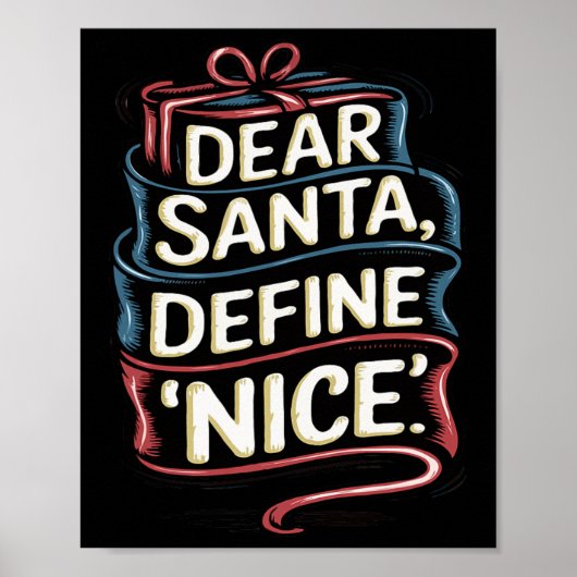 サンタ親愛ディグナイスクリスマス ポスター (正面)