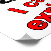 サンタ親愛ポおもしろいスター ポスター (角)