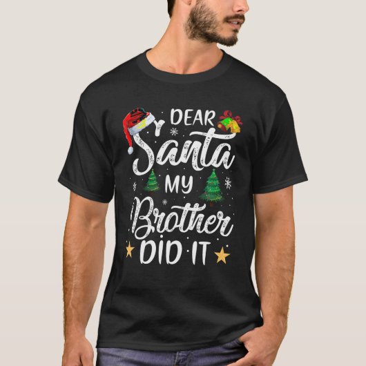 サンタ親愛マイブラザーがやった Tシャツ (正面)
