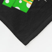 サンタ親愛マイブラザーがクリスマスおもしろいクリスマス フリースブランケット (角)