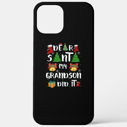 サンタ親愛マイ孫がクリスマスにやった Case-Mate iPhoneケース (裏面)