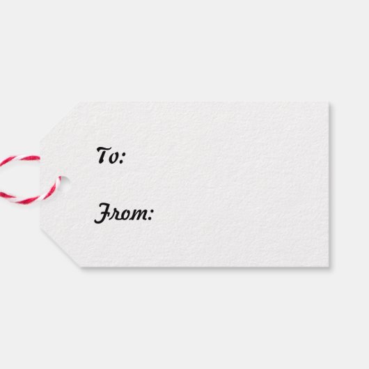 サンタ親愛マウスクリスマスリストギフトラベル ギフトタグ (裏面横)