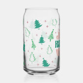 サンタ親愛ワイン持ってきてよ ガラス缶 (正面)