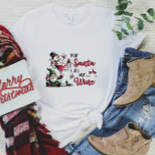 サンタ親愛ワインTシャツ Tシャツ