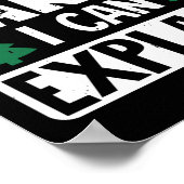 サンタ親愛ーがクリスマスのパおもしろいンを説明 ポスター (角)