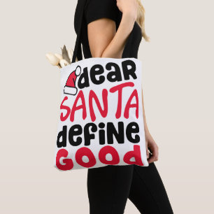 サンタ親愛ーがクリスマスを定義 トートバッグ