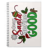 サンタ親愛ーがクリスマスを定義 |ノートブック ノートブック (正面)