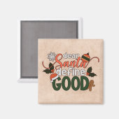 サンタ親愛ーがクリスマスを定義 |マグネット マグネット (正面/裏面)